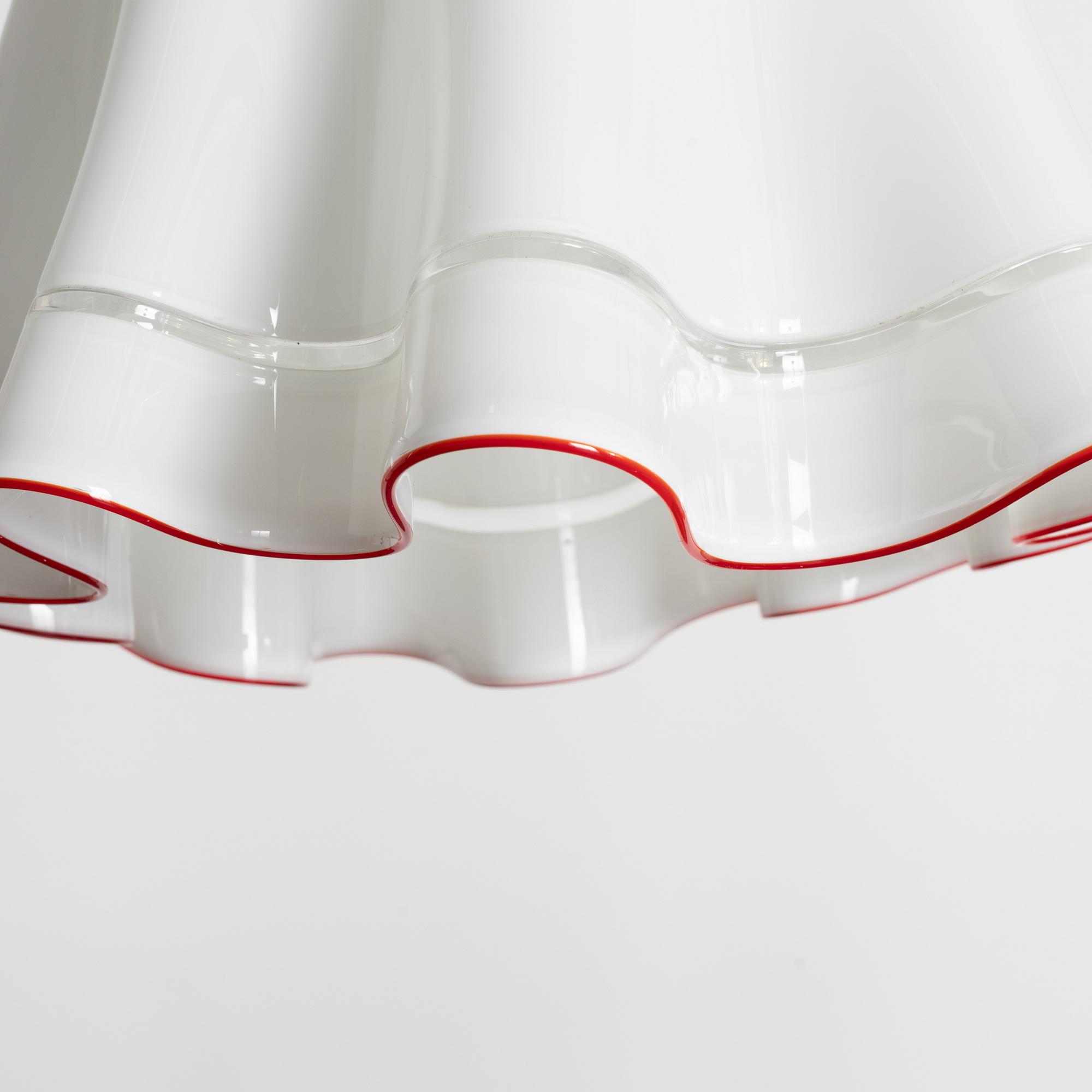 A ceiling lamp, probably Italy, second half of the 20th Century.