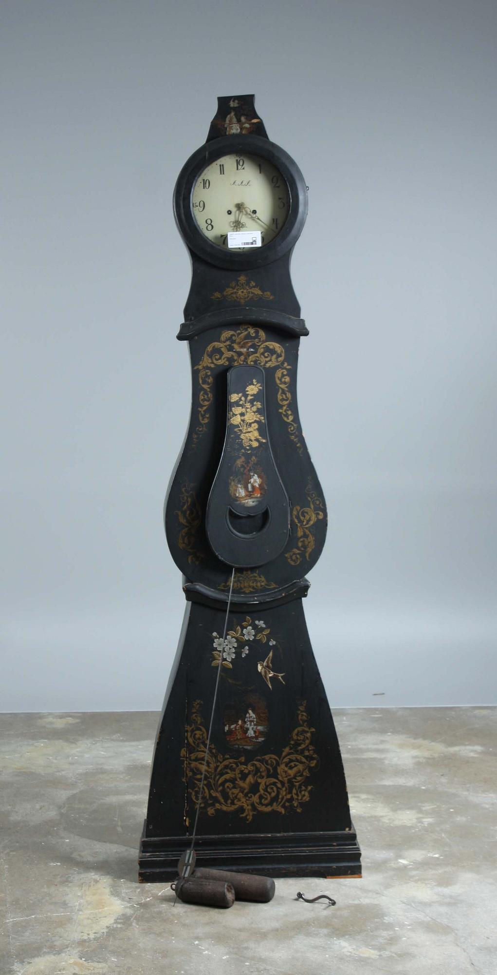 GOLVUR, 1800-tal, märkt AAS Mora.