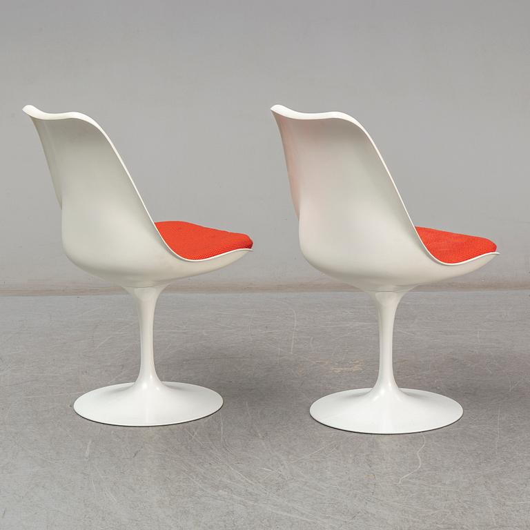 EERO SAARINEN, stolar, 7 st, "Tulip", Knoll International.