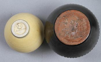 PARTI KERAMIK, 8 delar, bl a Saxbo och Designhuset, 1900-tal.