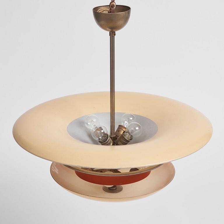 Erik Tidstrand, a ceiling lamp model "28903", Nordiska Kompaniet 1930s.