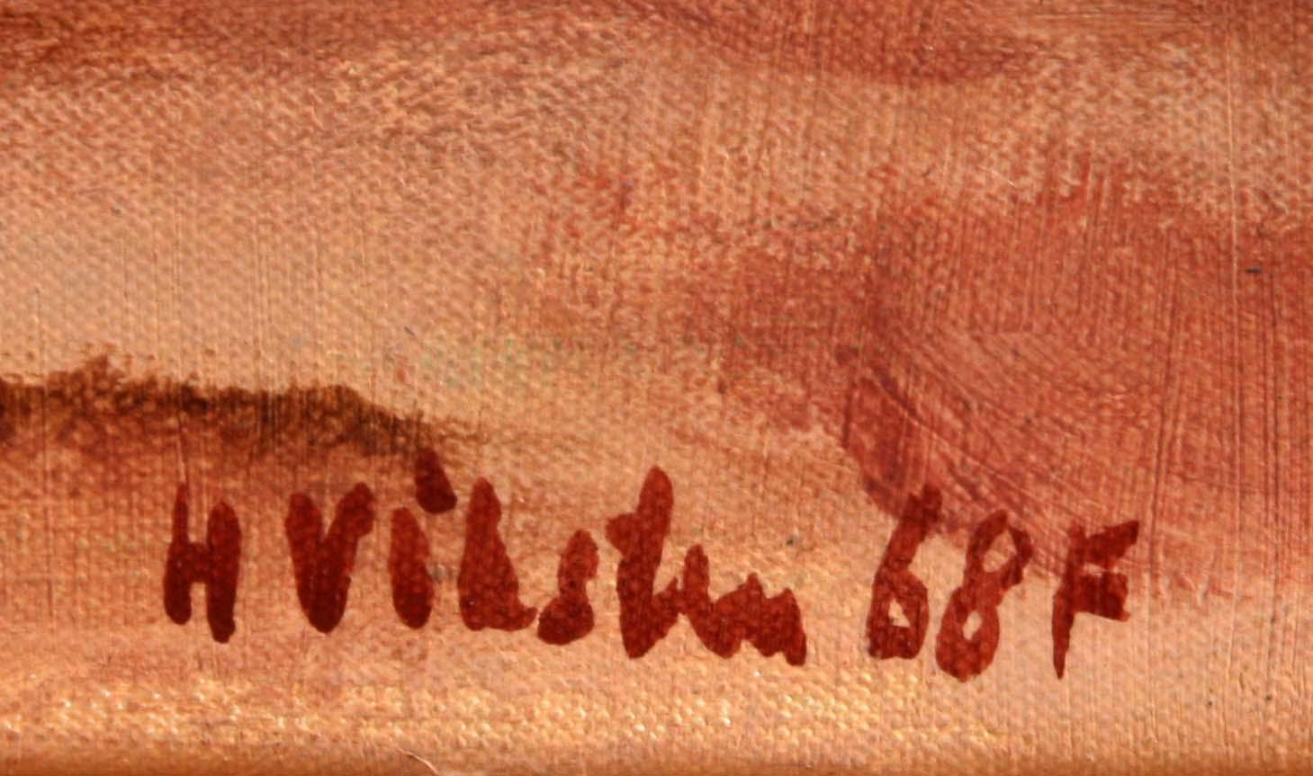 HANS VIKSTEN, olja på duk, sign och dat 68F.