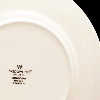 MATSERVIS, porslin. 58 delar, "Cornucopia", Wedgwood.