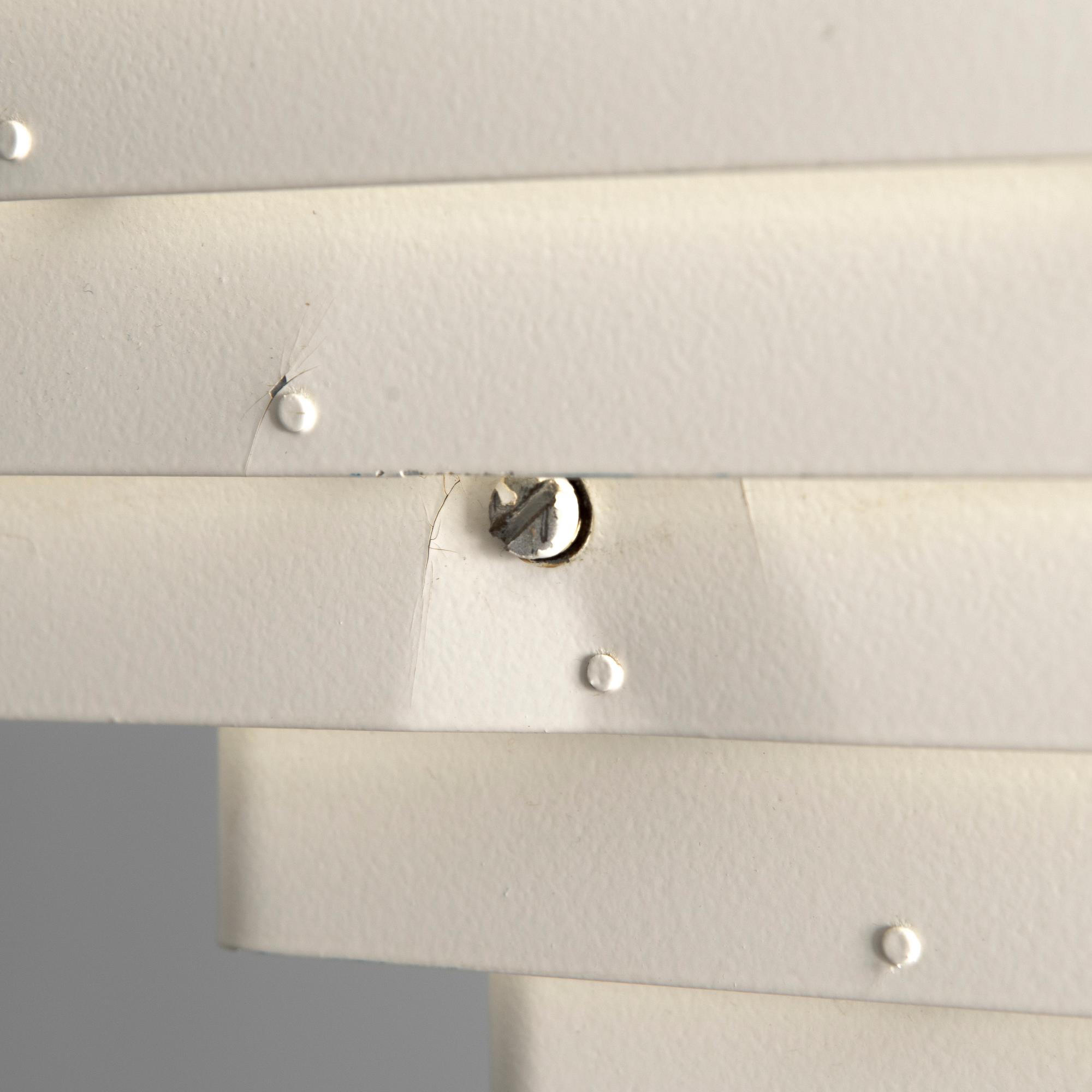 ALVAR AALTO, LATTIAVALAISIN, A 805 "Enkelinsiipi". Valmistanut Valaistustyö. Suunniteltu 1954.