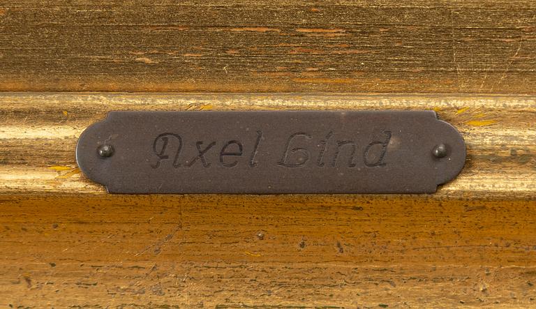 Axel Lind, Winter landscape.