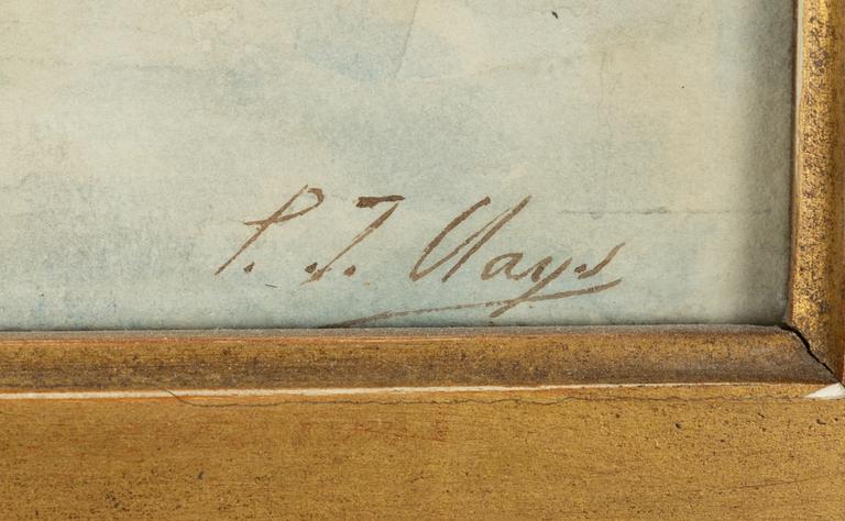 Paul Jean Clays, Segelbåtar vid kusten.