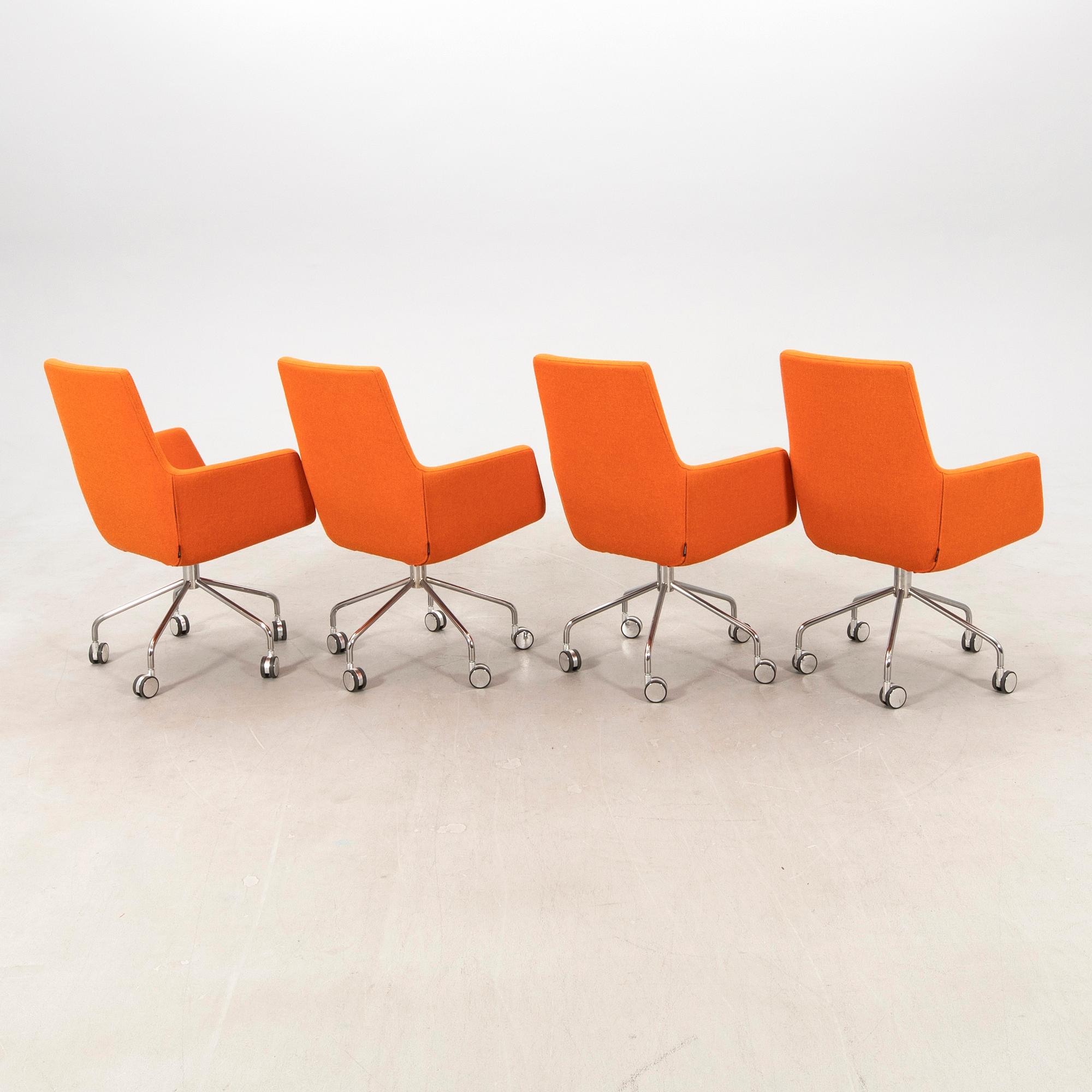 Fåtöljer 4 st Hay för Swedese 2000-tal.