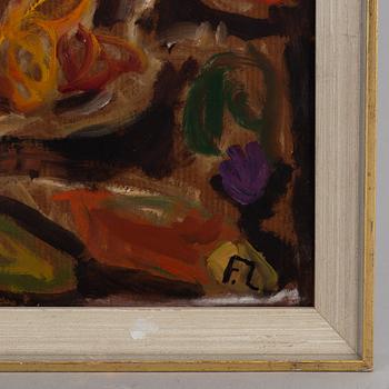 FRANS LARSSON, gouache/watercolour, signed.