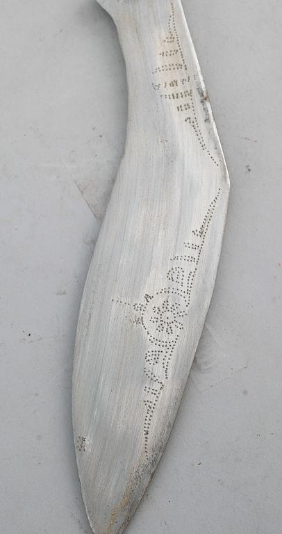 KUKRIS, 2 st, Indien, 1900-tal.