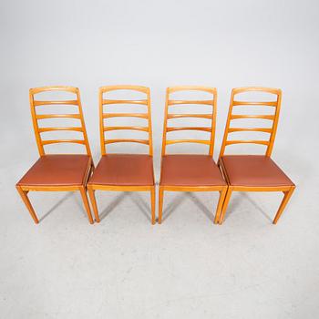A Bertil Fridhagen fice pcs of Reno teak dining suit from Bodafors möbler 1950/60s.