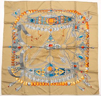 Hermès, scarf, "Terres Precieuces".