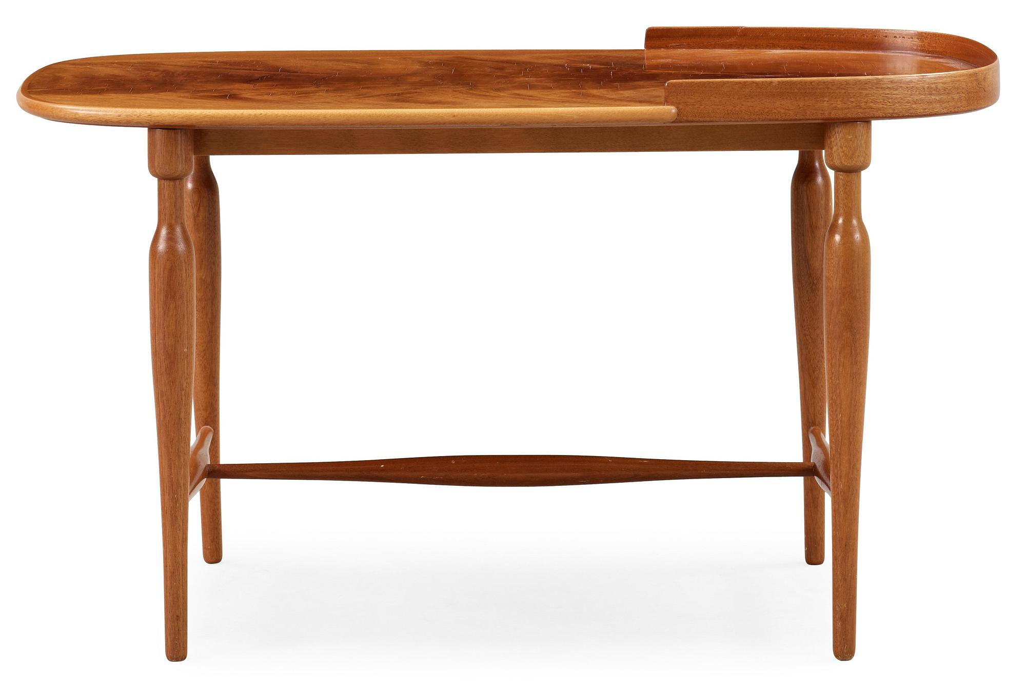 A Josef Frank mahogany side table, Svenskt Tenn, model 961.