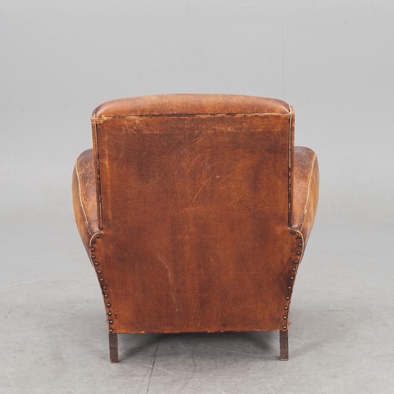 FÅTÖLJ, art deco, Frankrike 1930-tal.