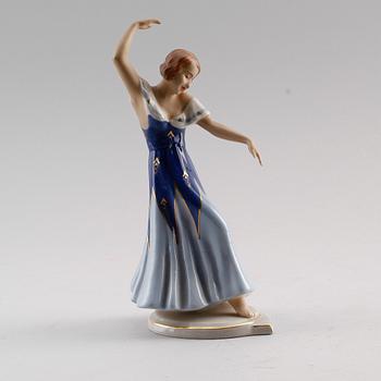 FIGUR, porslin, Royal Dux, 1900-talets mitt.