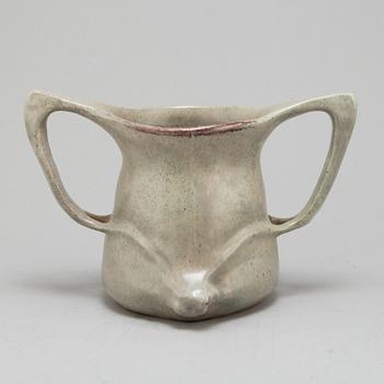 A Höganäs glazed ceramic vase, Jugend, beginning of 20th century.