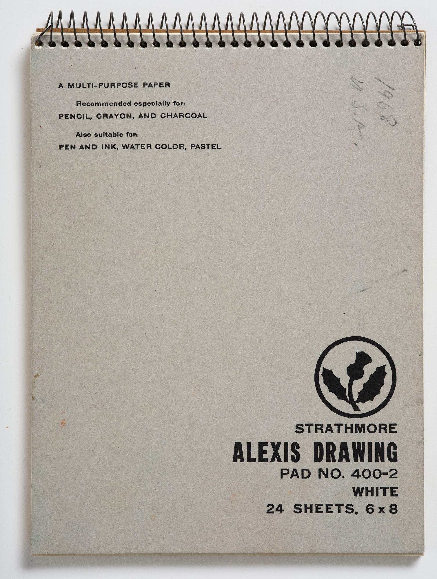 Lotte Laserstein, 4 skissböcker med blyertsteckningar.