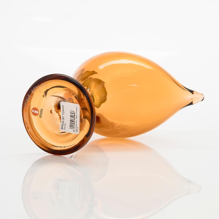 Oiva Toikka, A glass bird, 'Dyynia', signed O. Toikka Iittala 254/700.