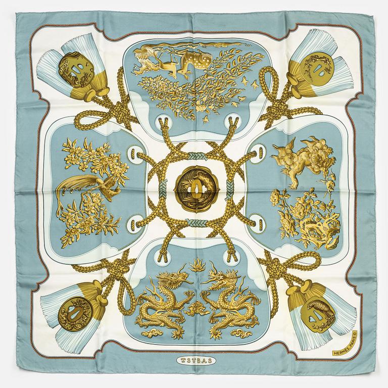 Hermès, scarf, "Tsubas".