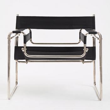Marcel Breuer, a first edition "B3", easy chair, Standard Möbel, Germany ca 1926-1927.