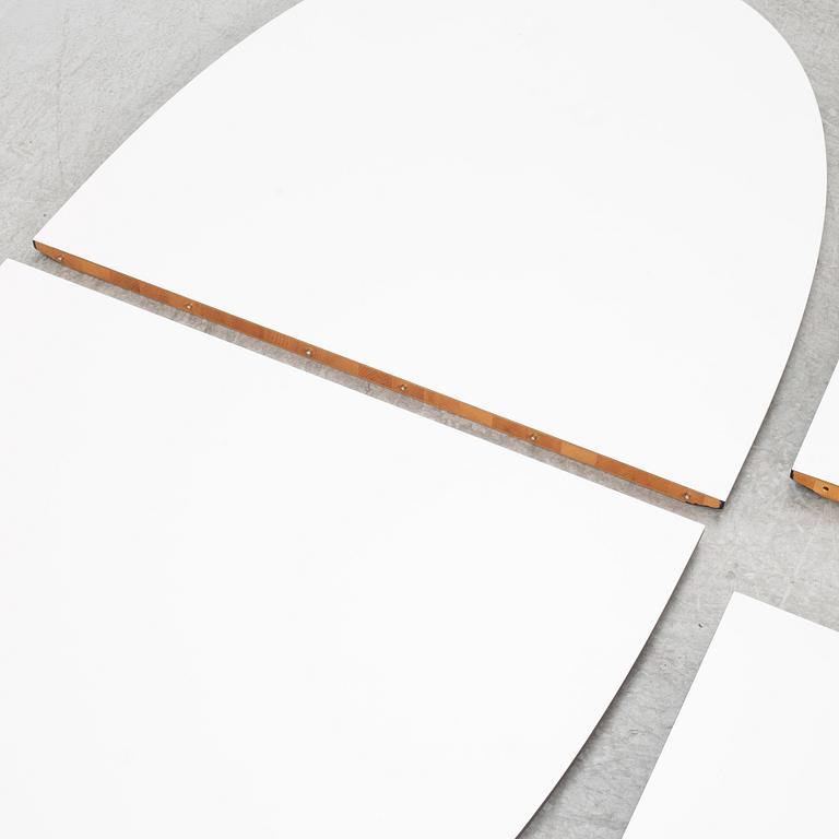Bruno Mathsson & Piet Hein, a "Superellips" dining table, Bruno Mathsson International, Sweden, 2011.