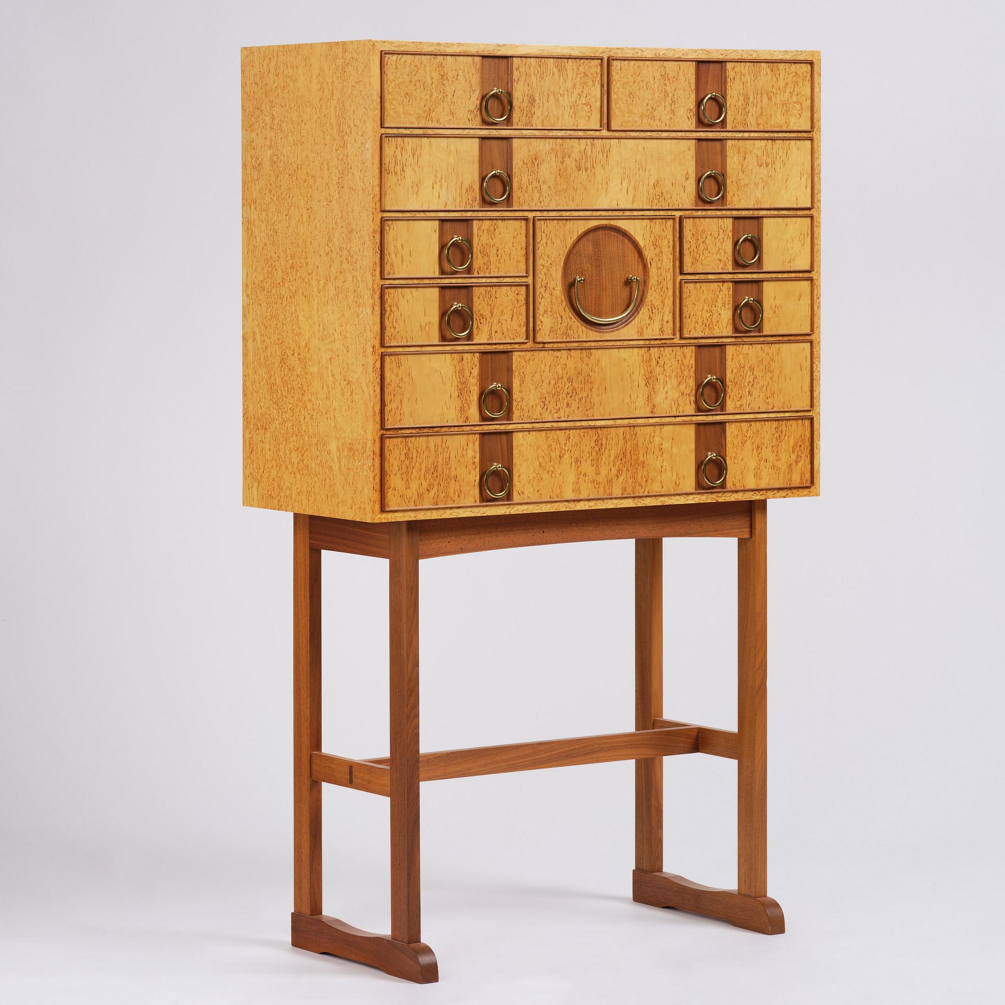 Josef Frank, a model B 2215 cabinet, Svenskt Tenn, post 1985.