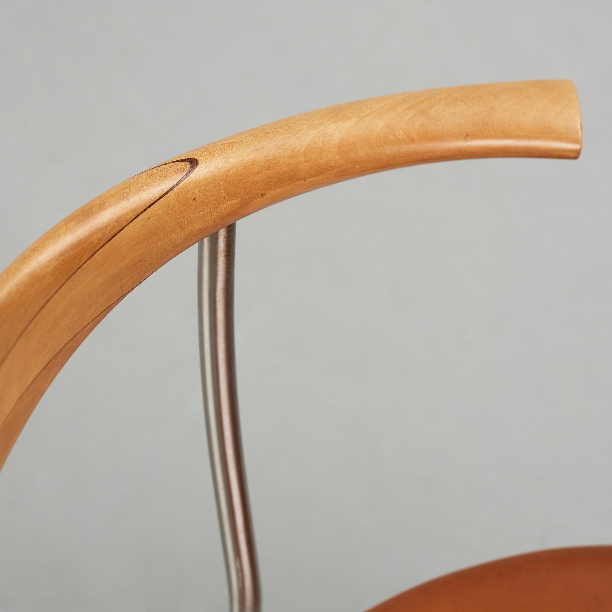 HANS J WEGNER, a "JH 701" chair for Johannes Hansen, Denmark, 1960-70's.