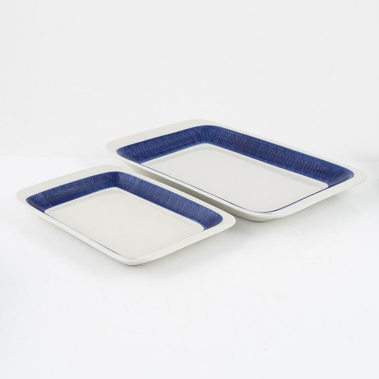 Hertha Bengtson, a 52-piece 'Koka Blå' dinner service, Rörstrand, Sweden.