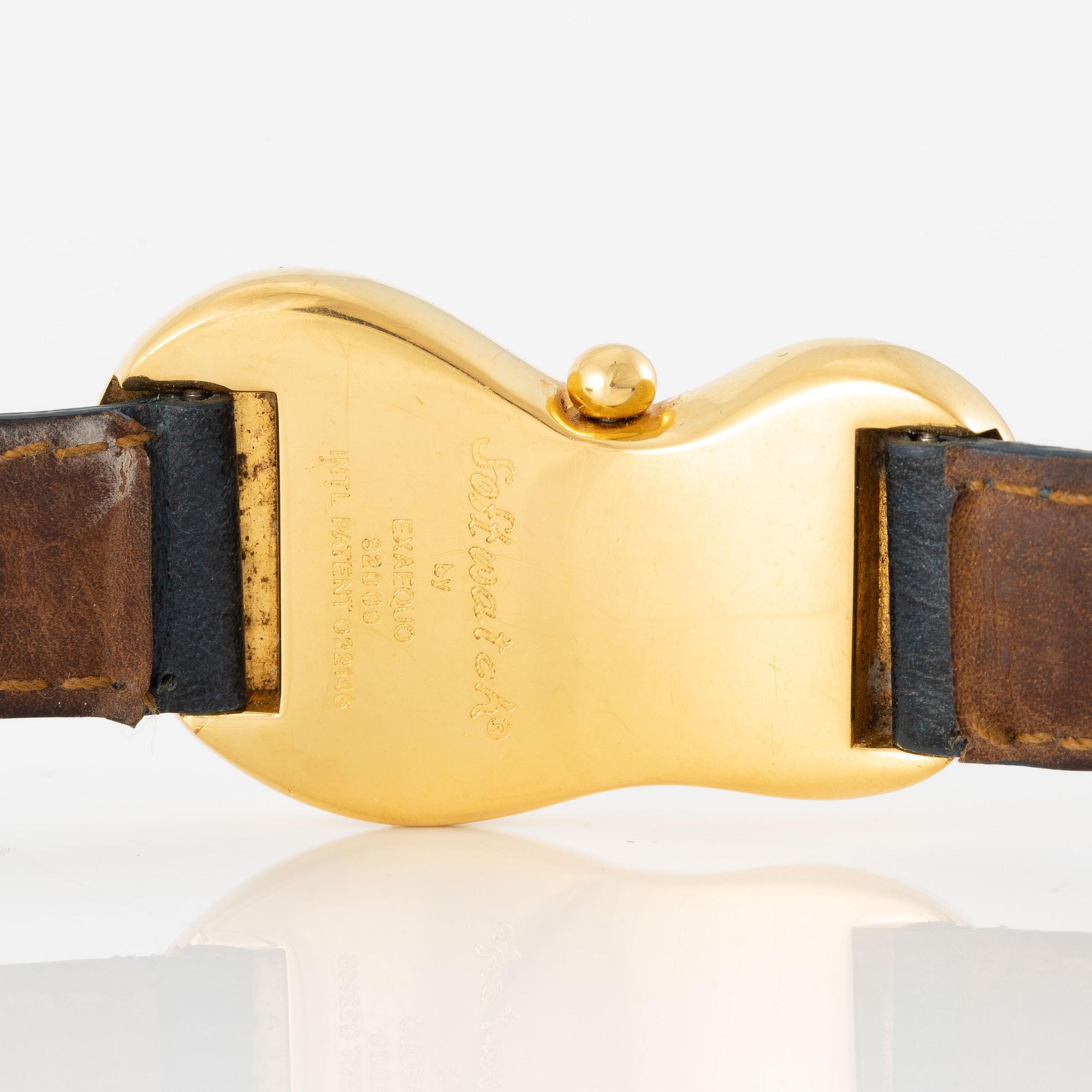 Softwatch by Exaequo, wristwatch, 28 x 47 mm.