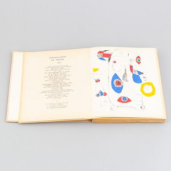 BOK, blandteknik, innehållande 24 litografier och etsningar i original box och omslag.