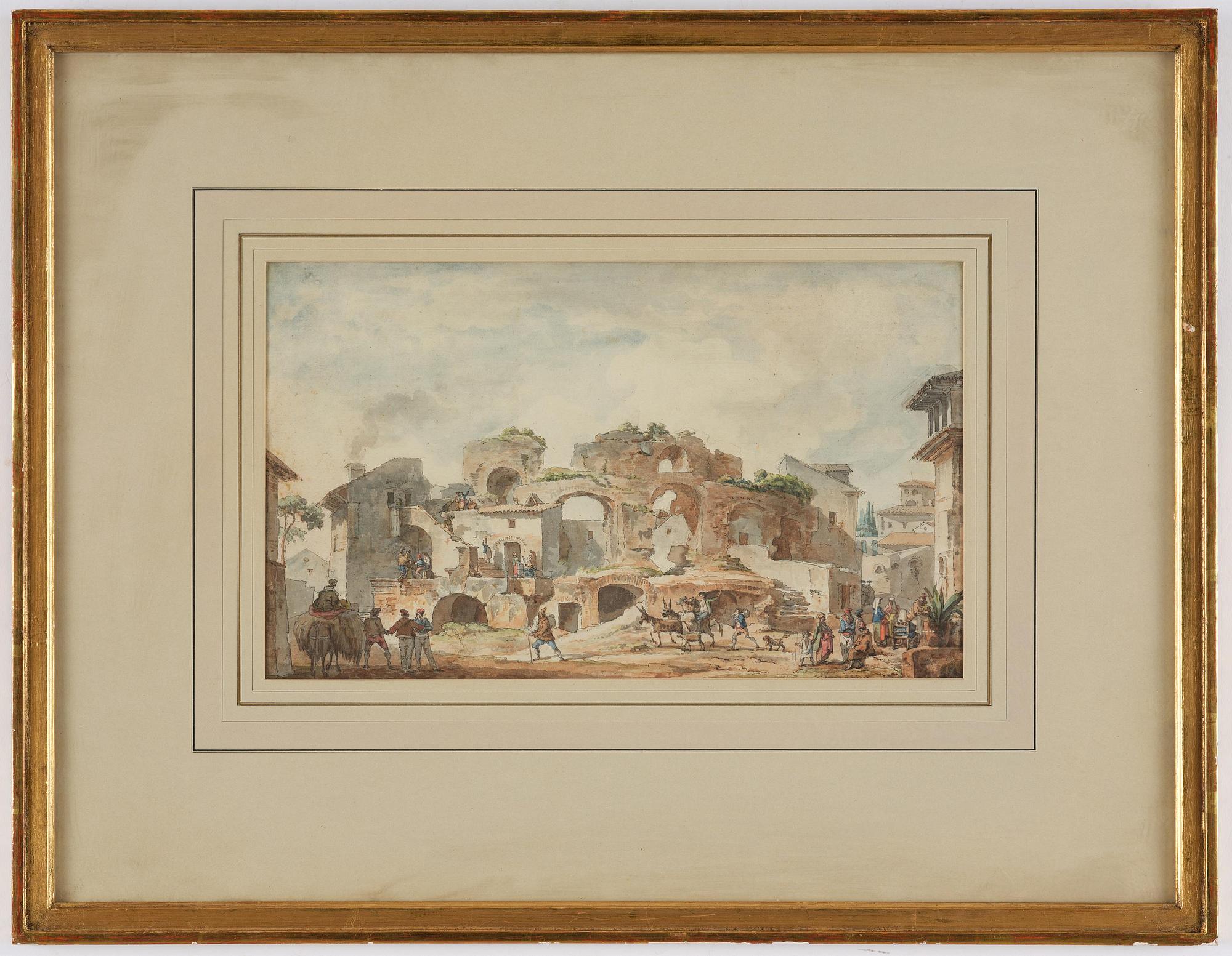 Louis Jean Desprez, ”L’amphithéâtre de Bénévent”.