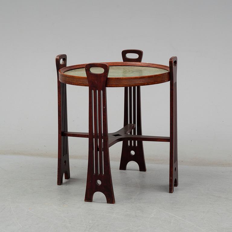 An Art Noveau table, early 20th century.