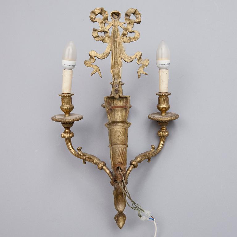 VÄGGKANDELABER, 1900-talets första hälft.