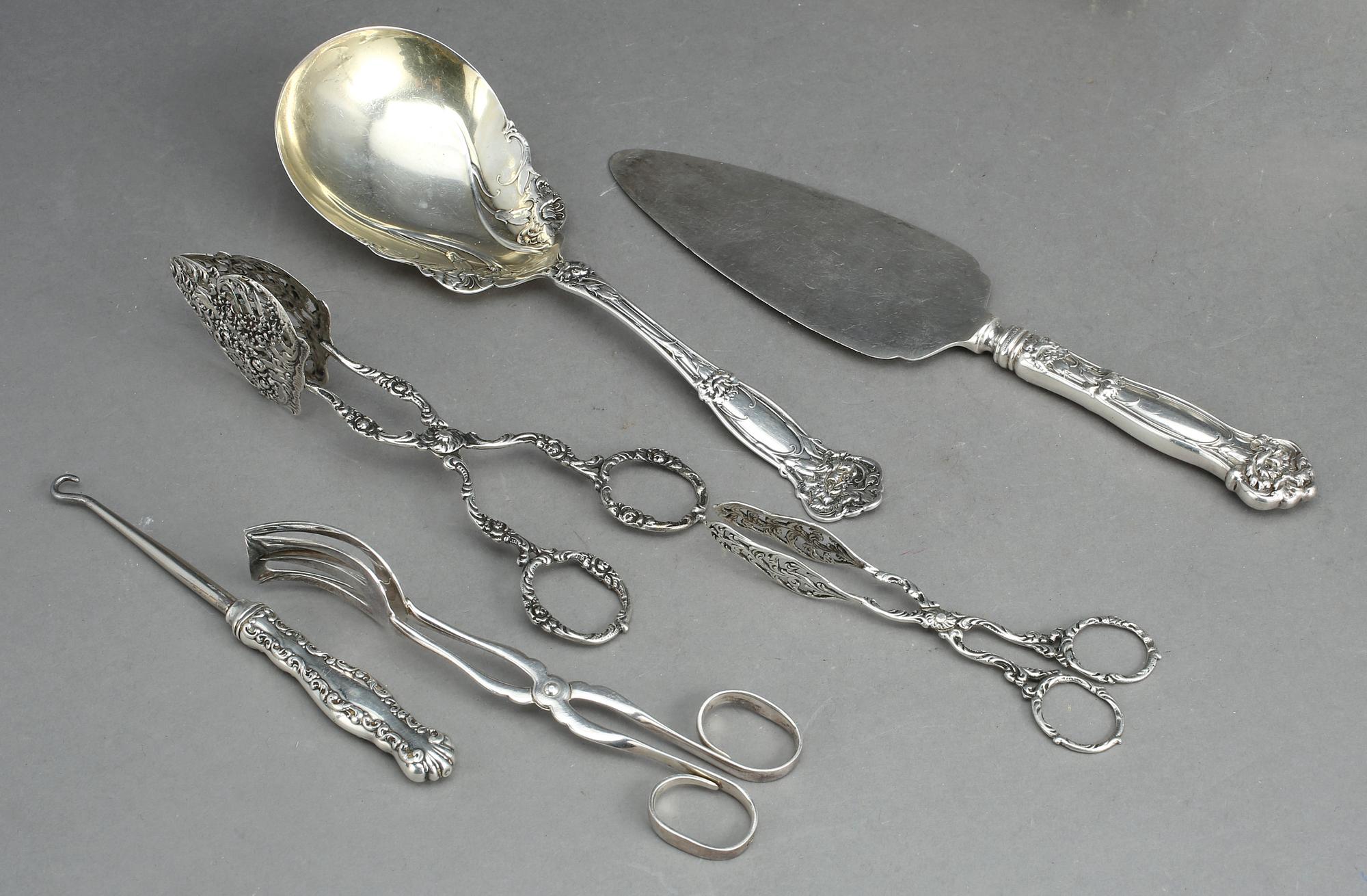 PARTI SILVER, mestadels Sverige, 1900-tal.  ca 776 gram.