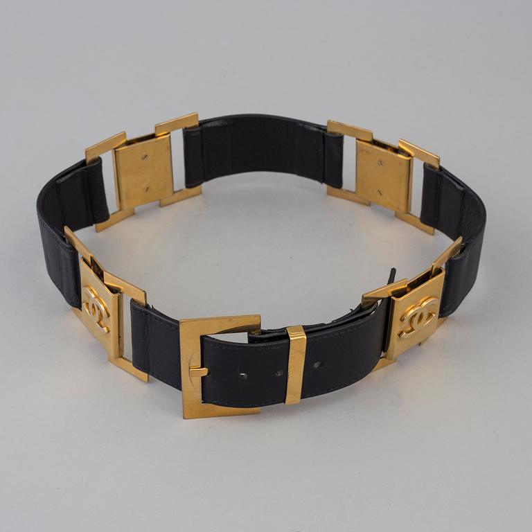 CHANEL, belt size 70.