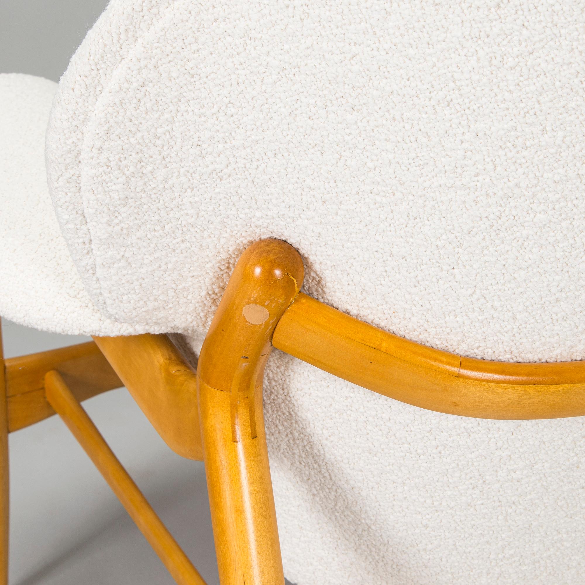 Carin Bryggman, a pair of 1950 'SAB' armchairs for Kovera Ltd. Finland.