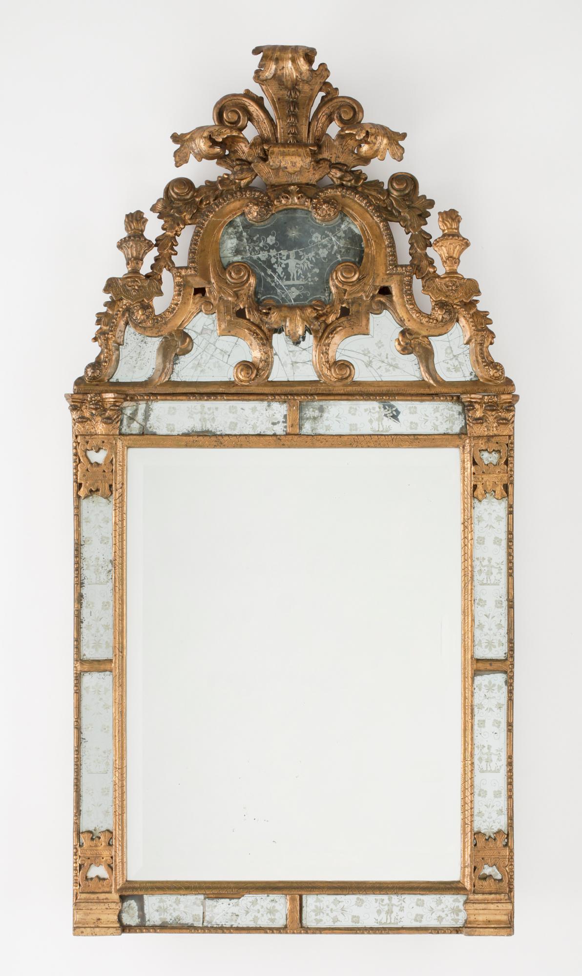 SPEGEL, barock, 1700-talets första hälft.