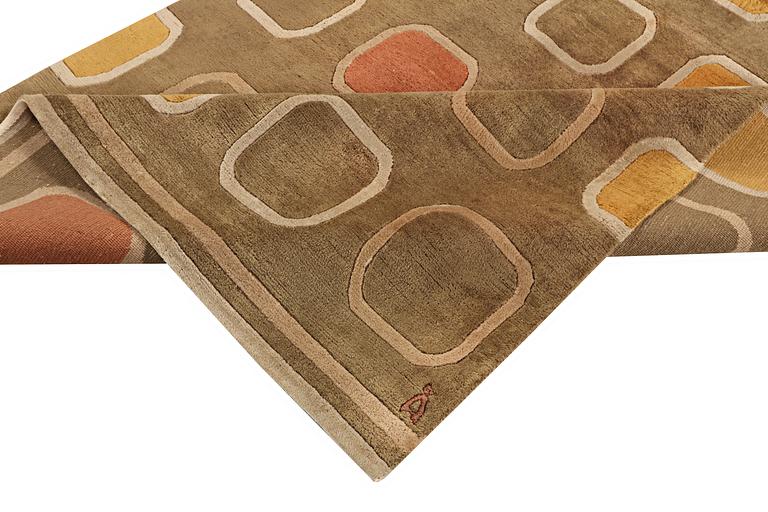 Matta, tuftad, Nepal/Tibet, signerad Å, ca 230 x 170 cm.