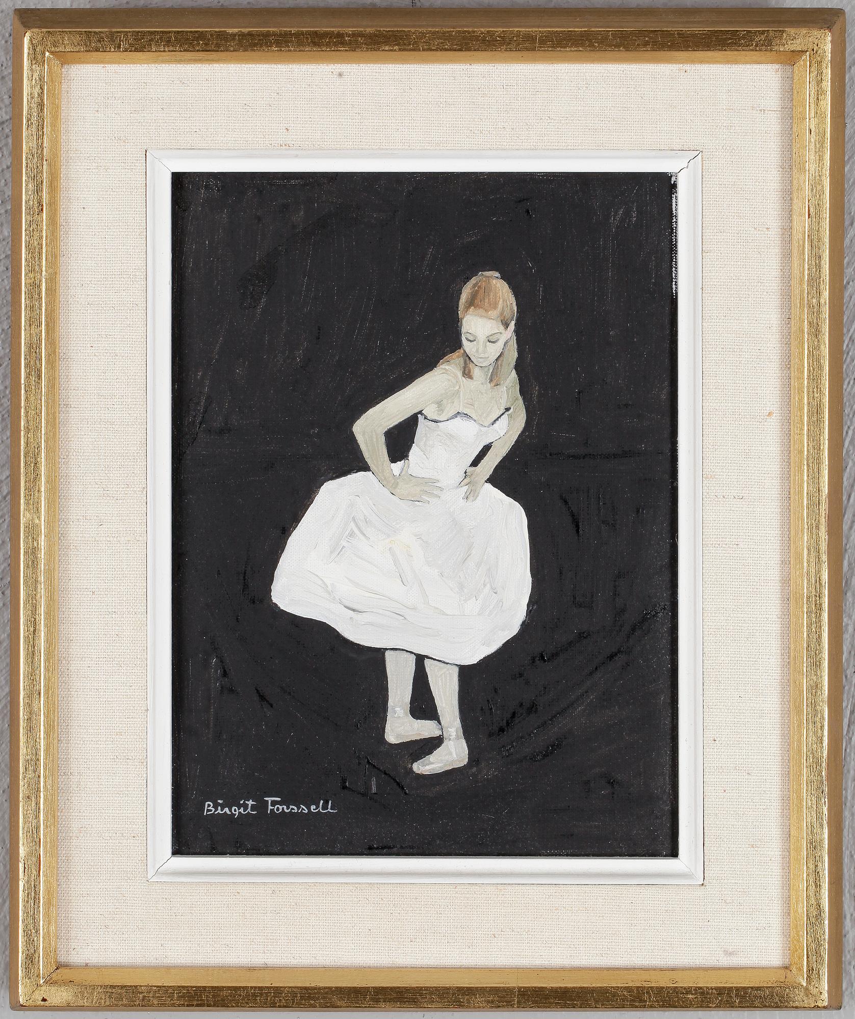 BIRGIT FORSELL, olja på duk, signerad.