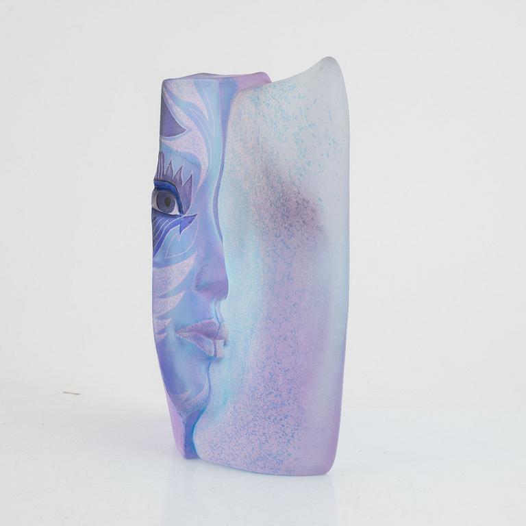 Mats Jonasson, skulptur, Ansikte, 2 st.