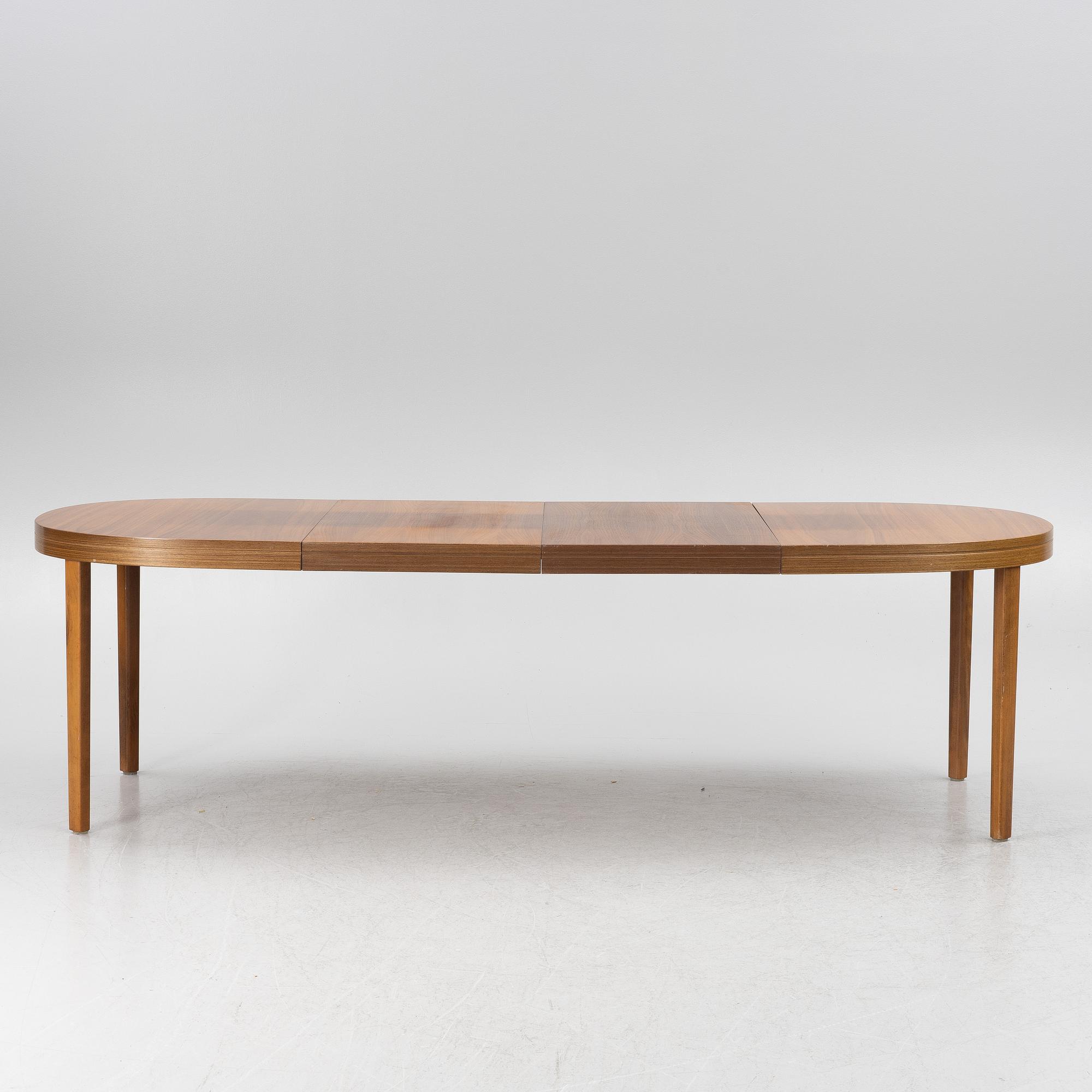 A dining table, Skaraborgs Möbelindustri AB, Tibro, second half of the 20th century.
