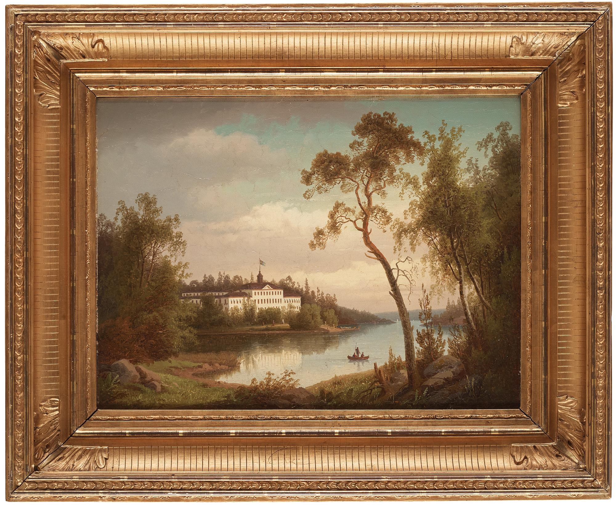 Carl Abraham Rothstén, The castle of Ulriksdal outside Stockholm.