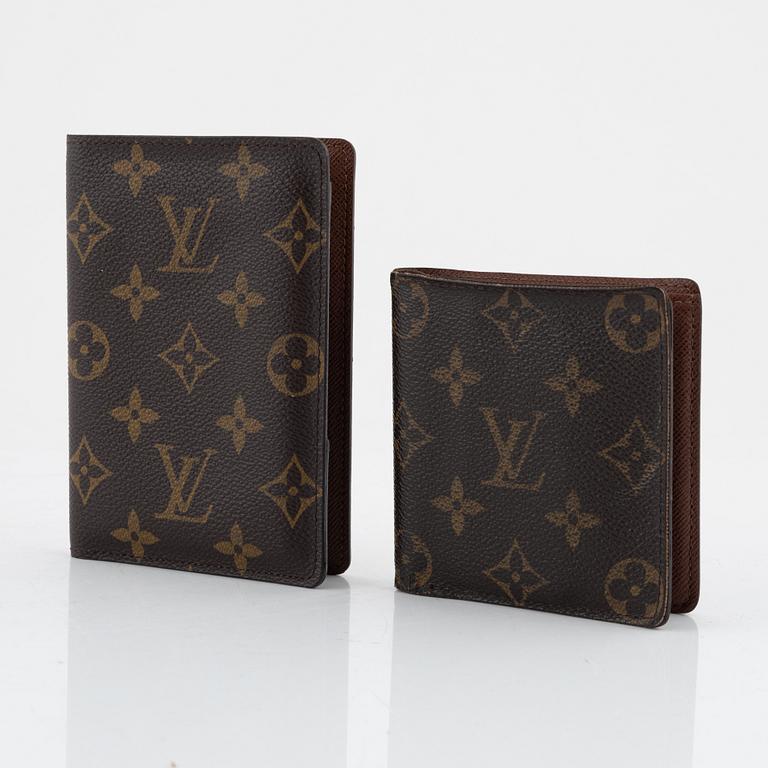 Louis Vuitton, plånbok och passhållare, 2009-11.