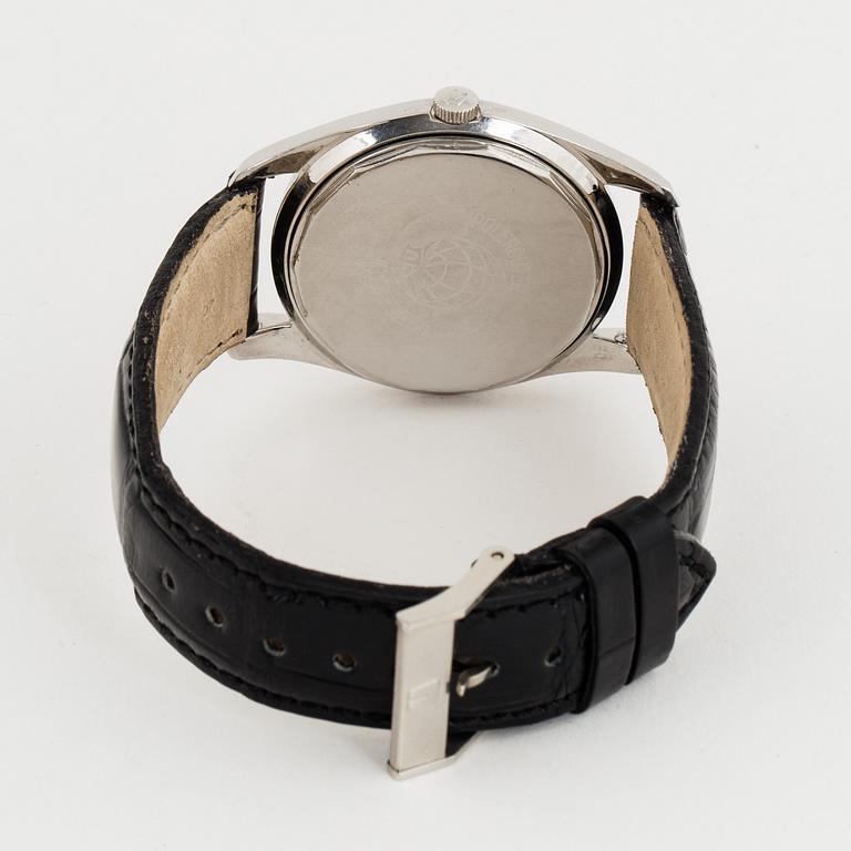 UNIVERSAL, Genève, Polerouter date, armbandsur, 35.5 mm.