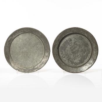 Two copper charges, 19th century.