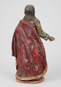 SKULPTUR, blandteknik, 1800/1900-tal.