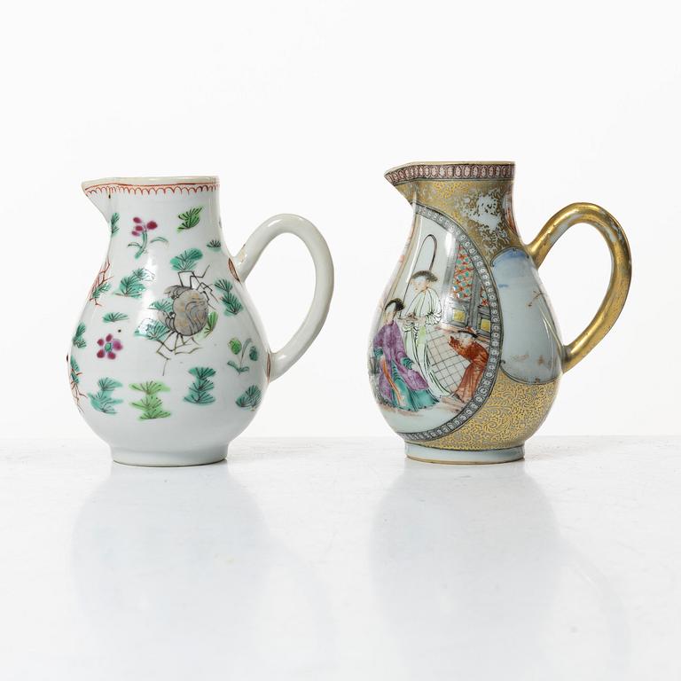 A group lot of Chinese Export porcelain, Qing dynasty, 18th century.  (6 pieces).