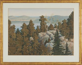 Oskar Bergman, Archipelago View, Autumn.