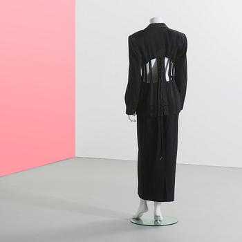 SUIT, Jean Paul Gaultier, "Vault Cage Jacket", 1984/85.