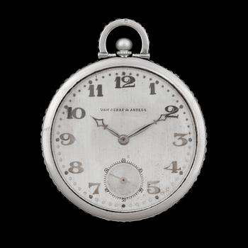 1247. Dress watch, Van Cleef & Arpels. Noble metal. 1920s. Box. Total weight 41g. 41mm.