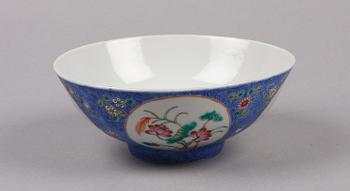 SKÅL, porslin, Kina, 1800-tal.
